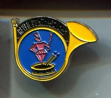 RARE PINS PIN'S .. MUSIQUE HARMONIE FANFARE TAMBOUR COR ~9C