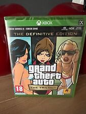 GRAND THEFT AUTO GTA TRILOGY NEUF sous Blister pour XBOX SERIE X et ONE