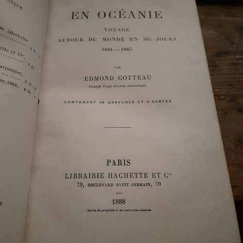 Océanie voyage autour du - autour,
