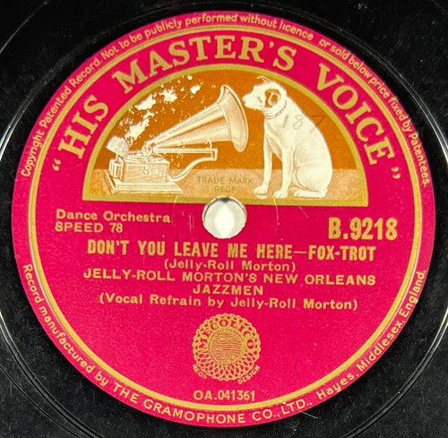 Jelly roll morton new - jelly,