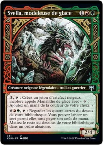 Mtg magic khm showcase - fr,