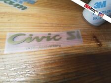 Autocollants autocollants en vinyle Honda Civic SI 20th Ann X1 or ンーーーー
