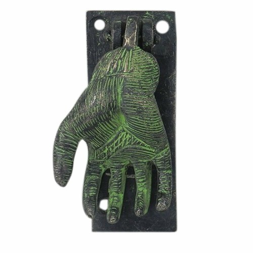 Heurtoir porte bronze en - de,