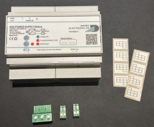 Knx power supply - 640ma, datec
