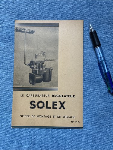 Notice carburateur régulateur - carburateur,