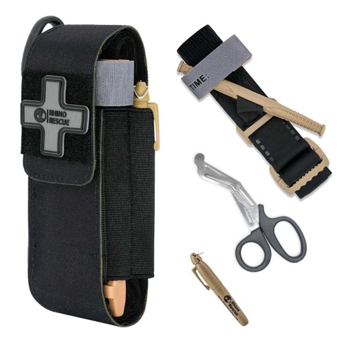 Tourniquet avec support noir - tourniquet,