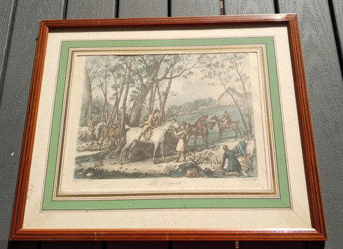Ancienne lithographie gravure - ancienne,