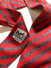 HERMES VINTAGE ÉTRIERS D'ÉQUITATION CRAVATE BOUCLES ENCHAÎNÉES CEINTURES HAUT...