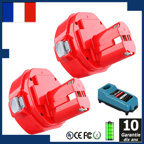 Batterie chargeur 8ah 14 - 4,8ah, 14,4v