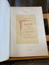 Jules Massenet Manon Opéra