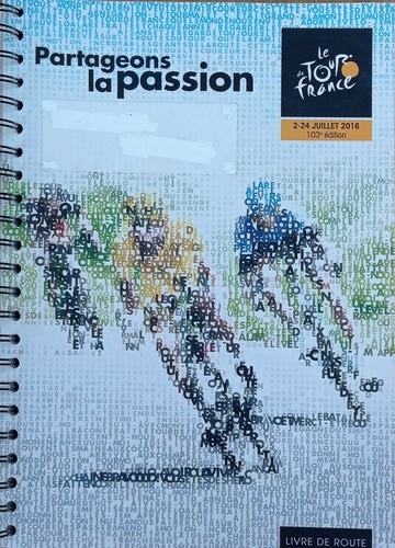 Road book tour - tour, france