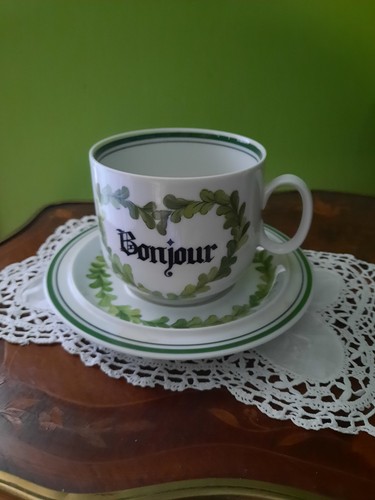 Déjeuner porcelaine vintage - déjeuner,