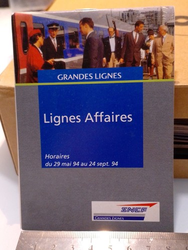 Horaires lignes affaires - lignes, 1994