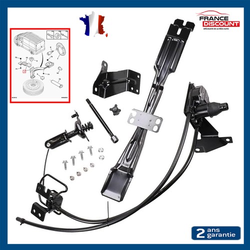 Kit support roue secours - de, de