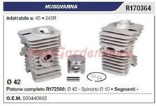 Cylindre Piston Segments HUSQVARNA Tronçonneuse 45 245R R170364
