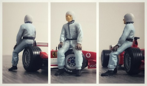 Rudolf caracciola figurine - caracciola,