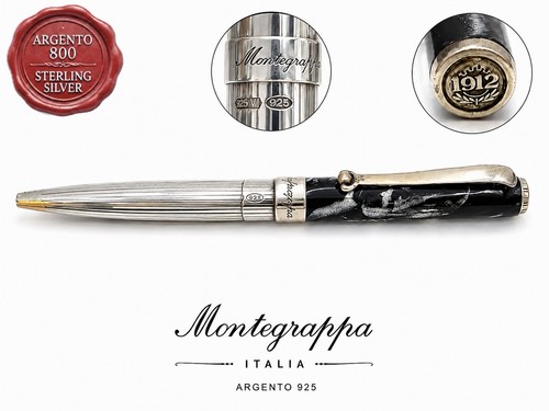 Montegrappa stylo bille argent - stylo,