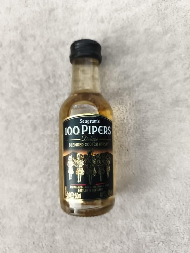 Miniature whisky seagram 100 - seagram's,
