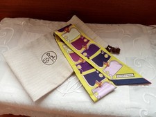 twilly Hermès soie véritable