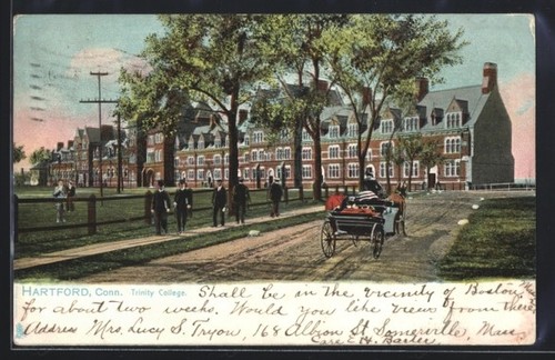 Carte postale hartford - carte, hartford,