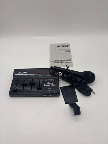 Pupitre mixage vidéo - , activ