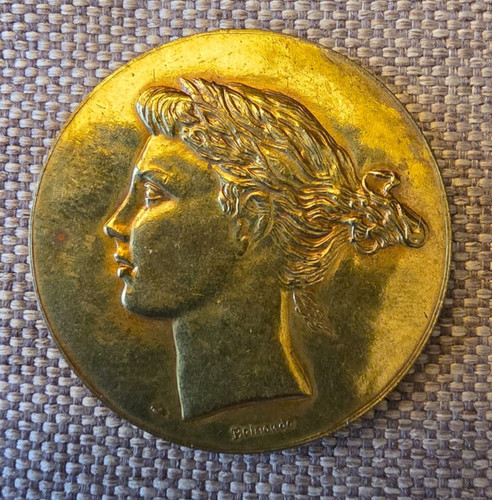 Médaille alliance française - médaille,