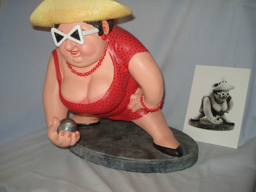Dubout sculpture en résine - sculpture,