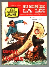 AU NOM DE LA LOI n°13 # JOSH RANDALL # TELE SERIE JAUNE # 1964 OZ