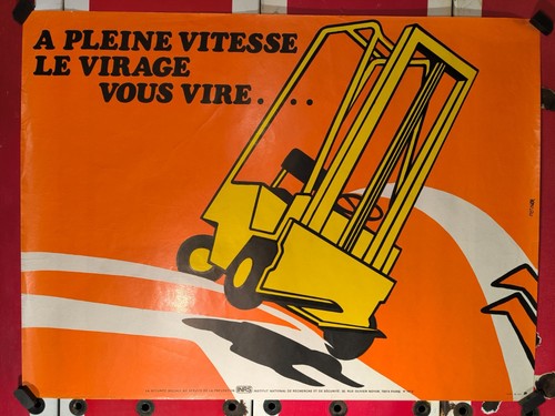 Affiche ancienne originale - ancienne,