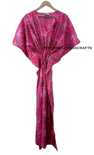 Robe caftan hippie - à, manches