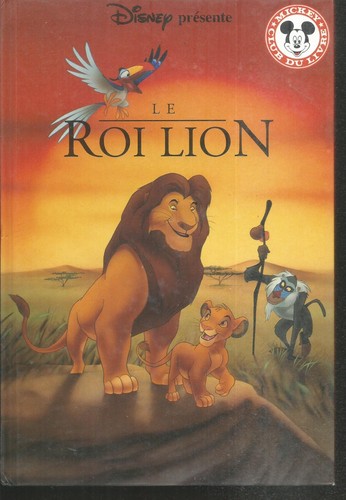 Roi lion walt disney - roi,