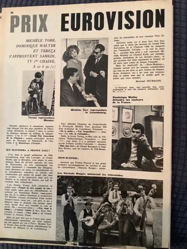 Jeunes 1966 eurovision - j2, 3/3/1966