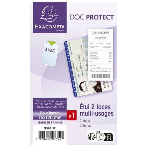 5392ue exacompta etui de - exacompta,