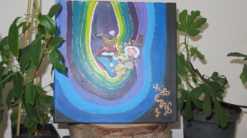 Original acrylics canvas - original,