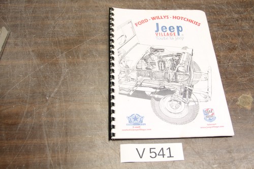 Manuel atelier jeep - d'atelier, ford