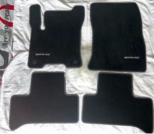 Jeu de 4 tapis de sol velours noir intérieur habitacle MERCEDES AMG EQA W243