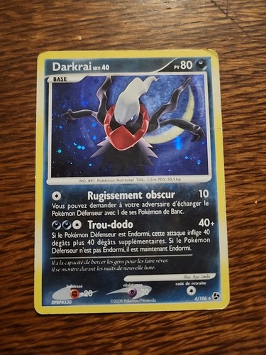 Carte pokemon darkrai - carte,