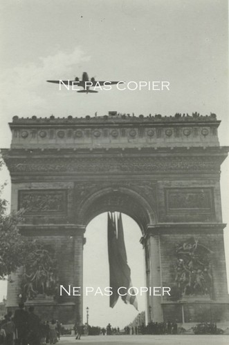 Paris fête liberation arc - liberation, de