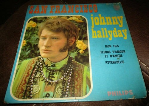 Johnny hallyday 45t mon - johnny, fils