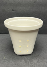 Swan White Ceramic Tea Filter