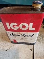 Ancien Bidon d'huile IGOL