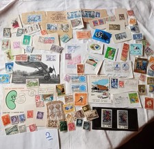ANCIEN LOT DE TIMBRES FRANCE