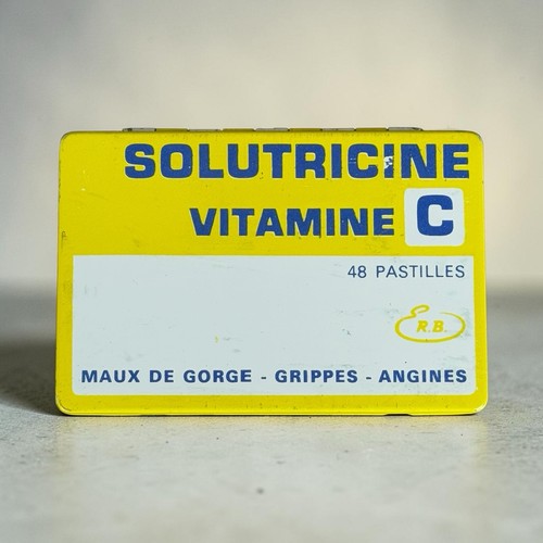 Ancienne boîte solutricine - ancienne,