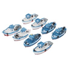  8 Pcs Bateau Maquette Yacht