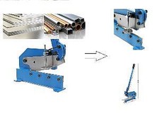 Cisaille à levier 300 mm - Pour tôle d'acier et fer rond /plat