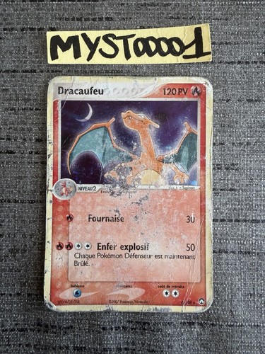 Carte pokémon dracaufeu - pokémon,