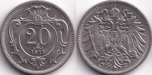 Heller 1911 autriche - 20,