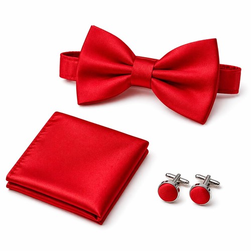 Noeud papillon homme rouge - noeud,