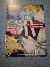 crochet d'art  "N° 124 " rideaux, dessus de lit