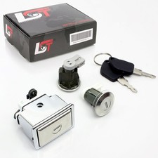 Cylindre De Serrure De Porte Ensemble Pour PEUGEOT 405 2 II Gauche/Droite/Trunk